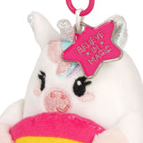 Super Soft! - Plush Key Ring - Unicorn - Tiny