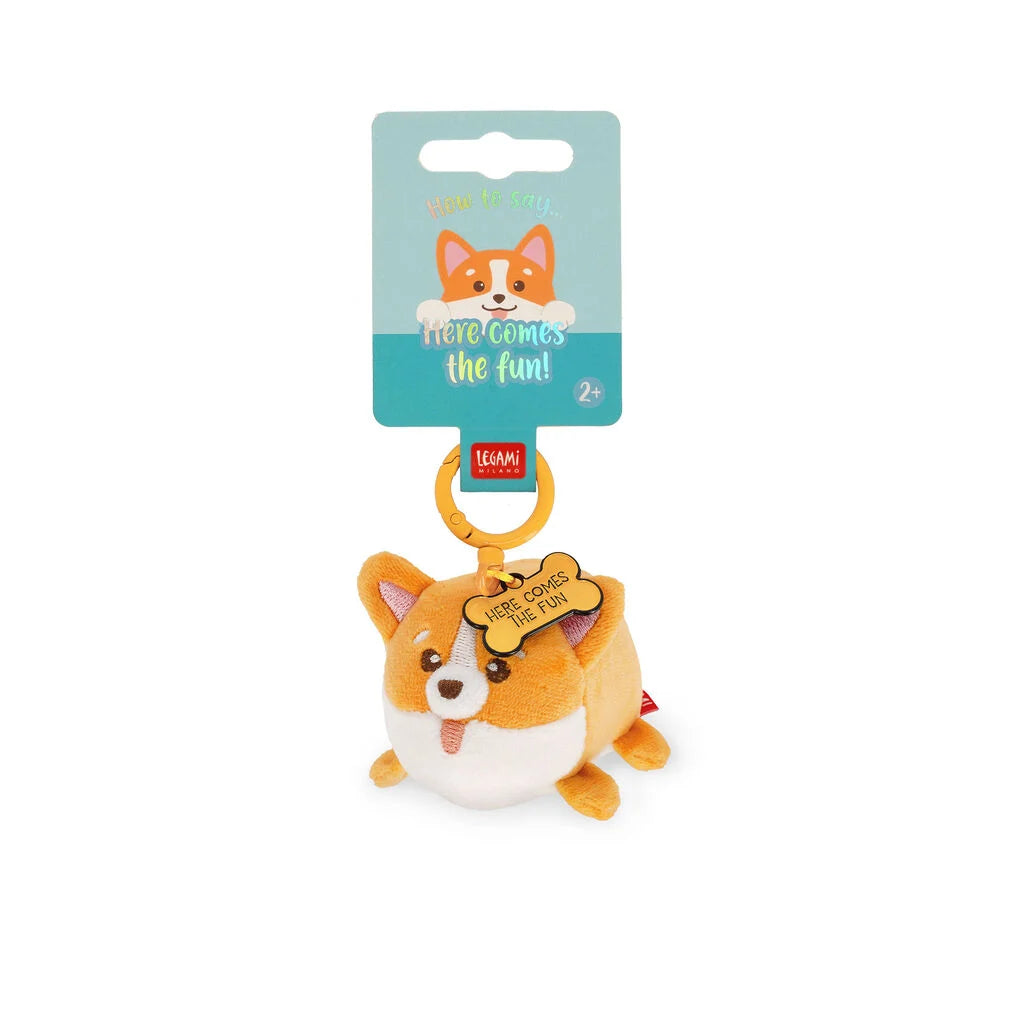 Super Soft! - Plush Key Ring - Corgi - Tiny