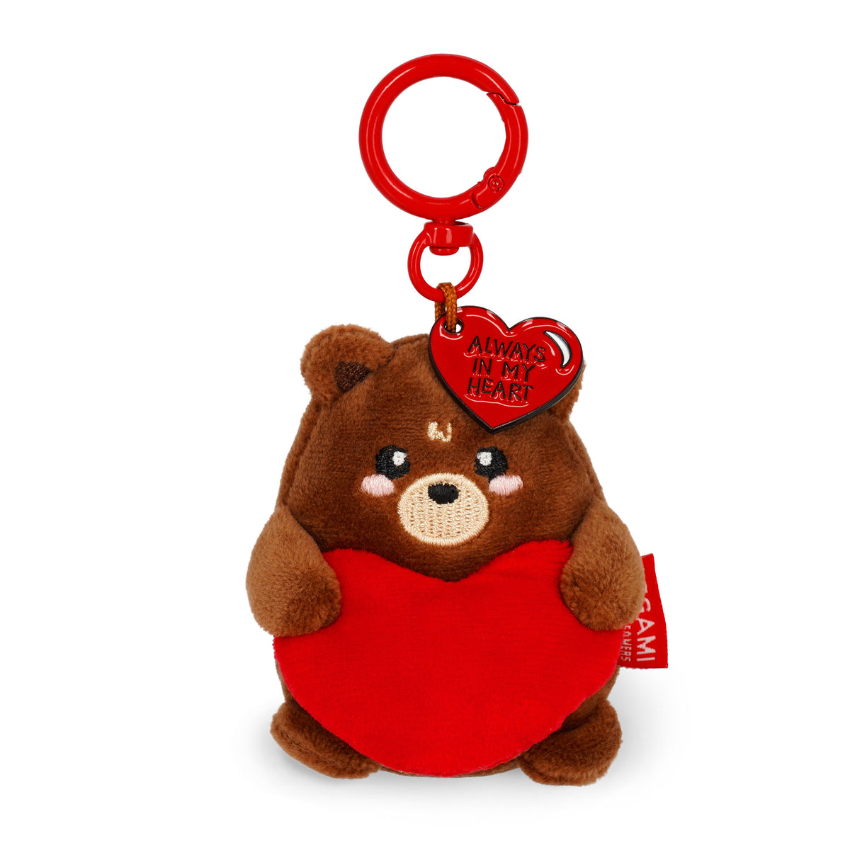 SUPER SOFT! - PORTACHIAVI DI PELUCHE - TEDDY BEAR