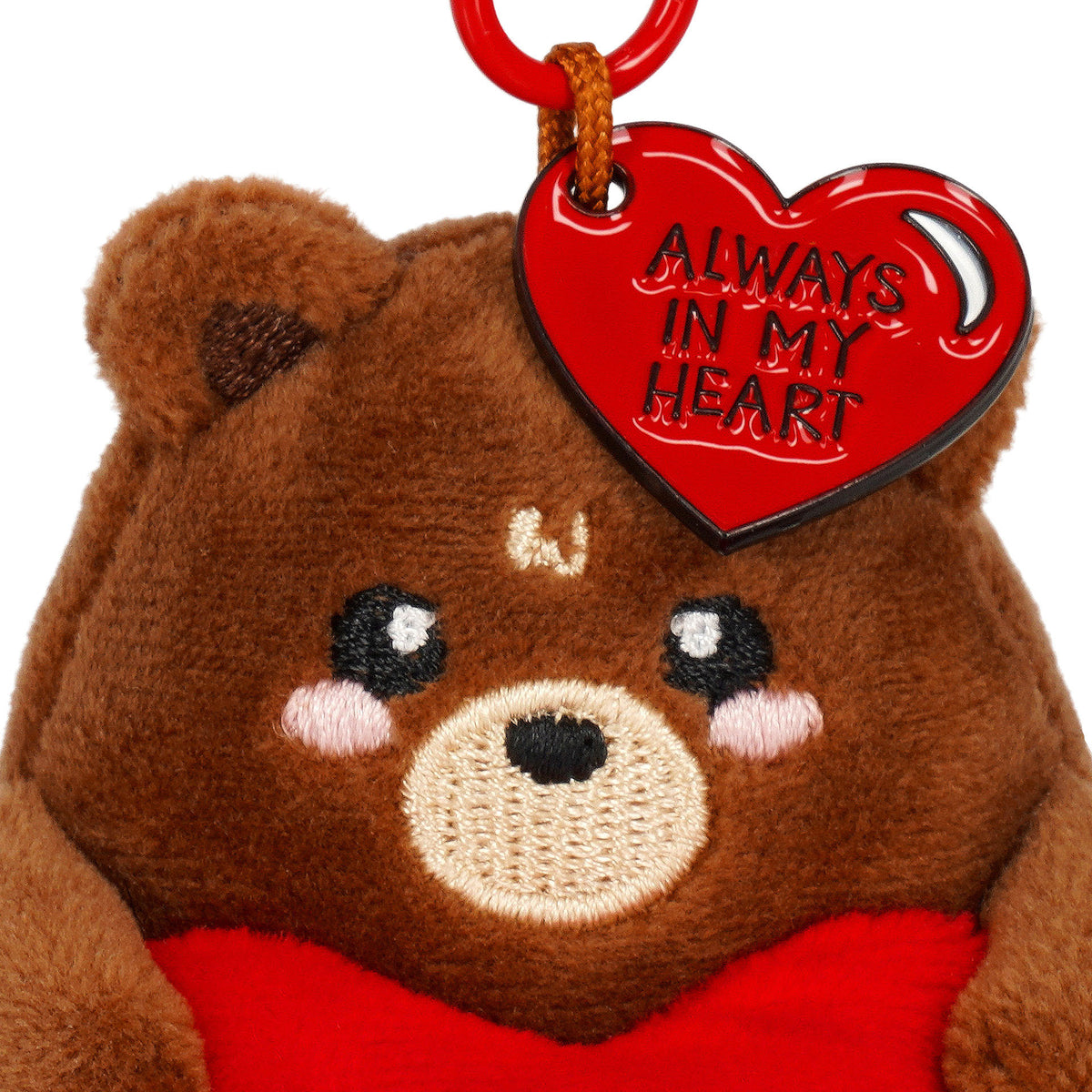 SUPER SOFT! - PORTACHIAVI DI PELUCHE - TEDDY BEAR