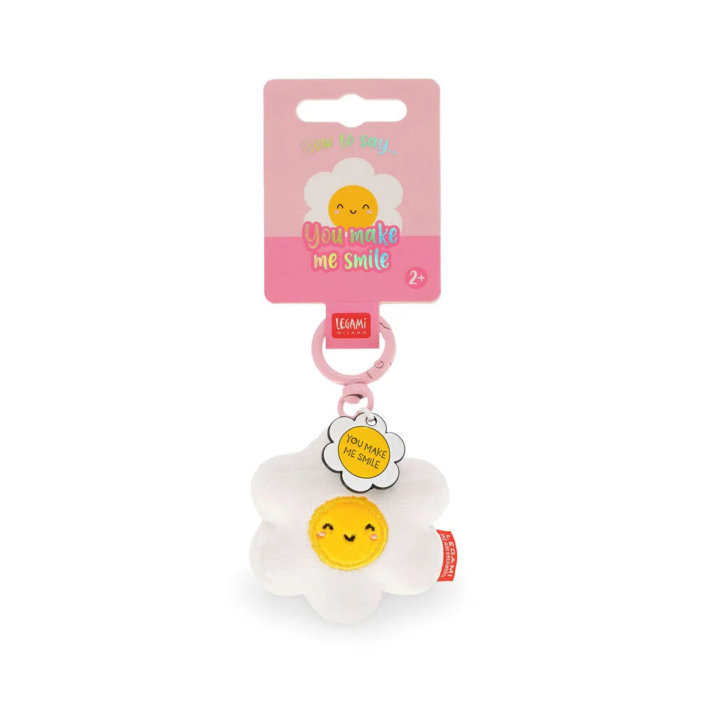 Super Soft! - Plush Key Ring - Daisy - Tiny