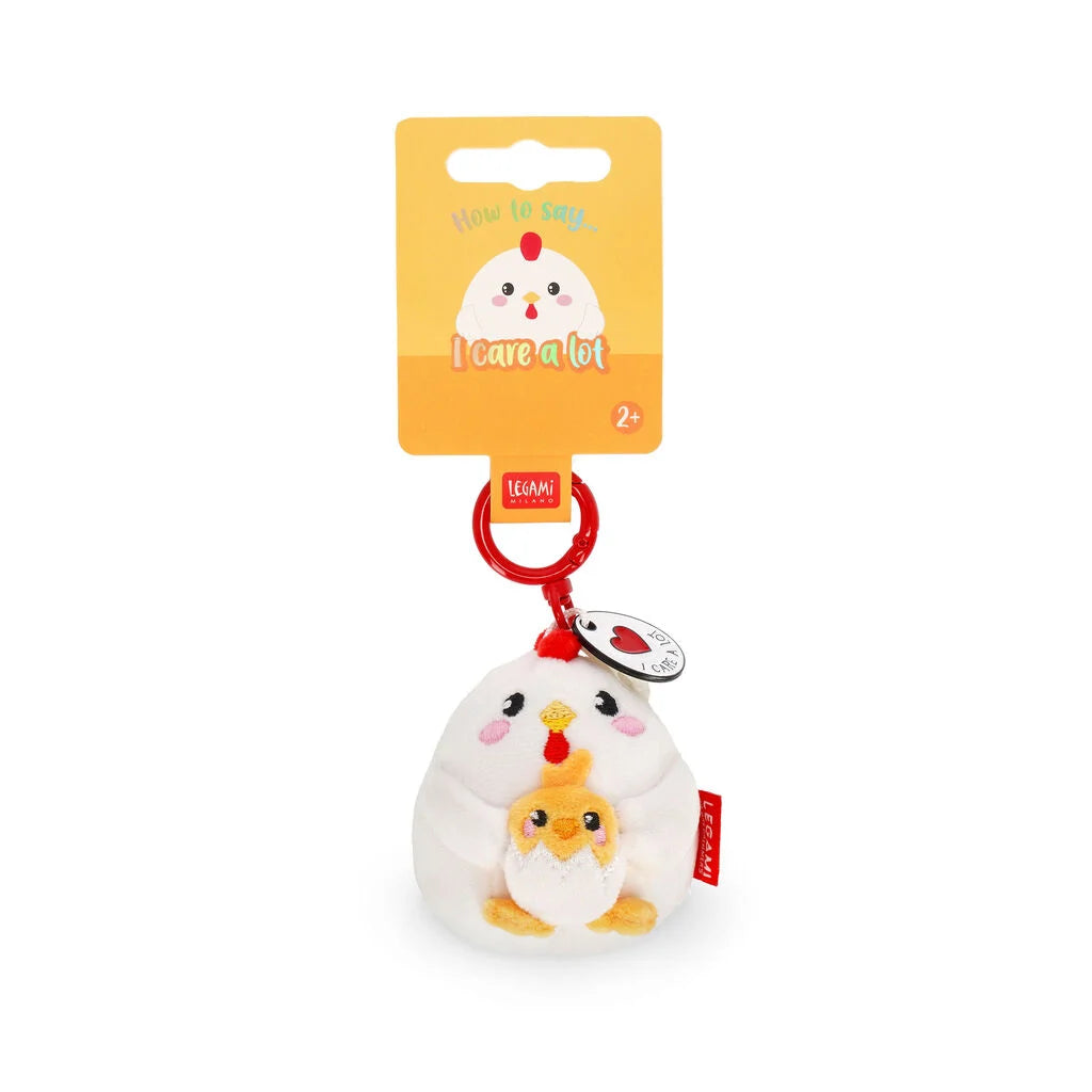 Super Soft! - Plush Key Ring - Hen - Tiny
