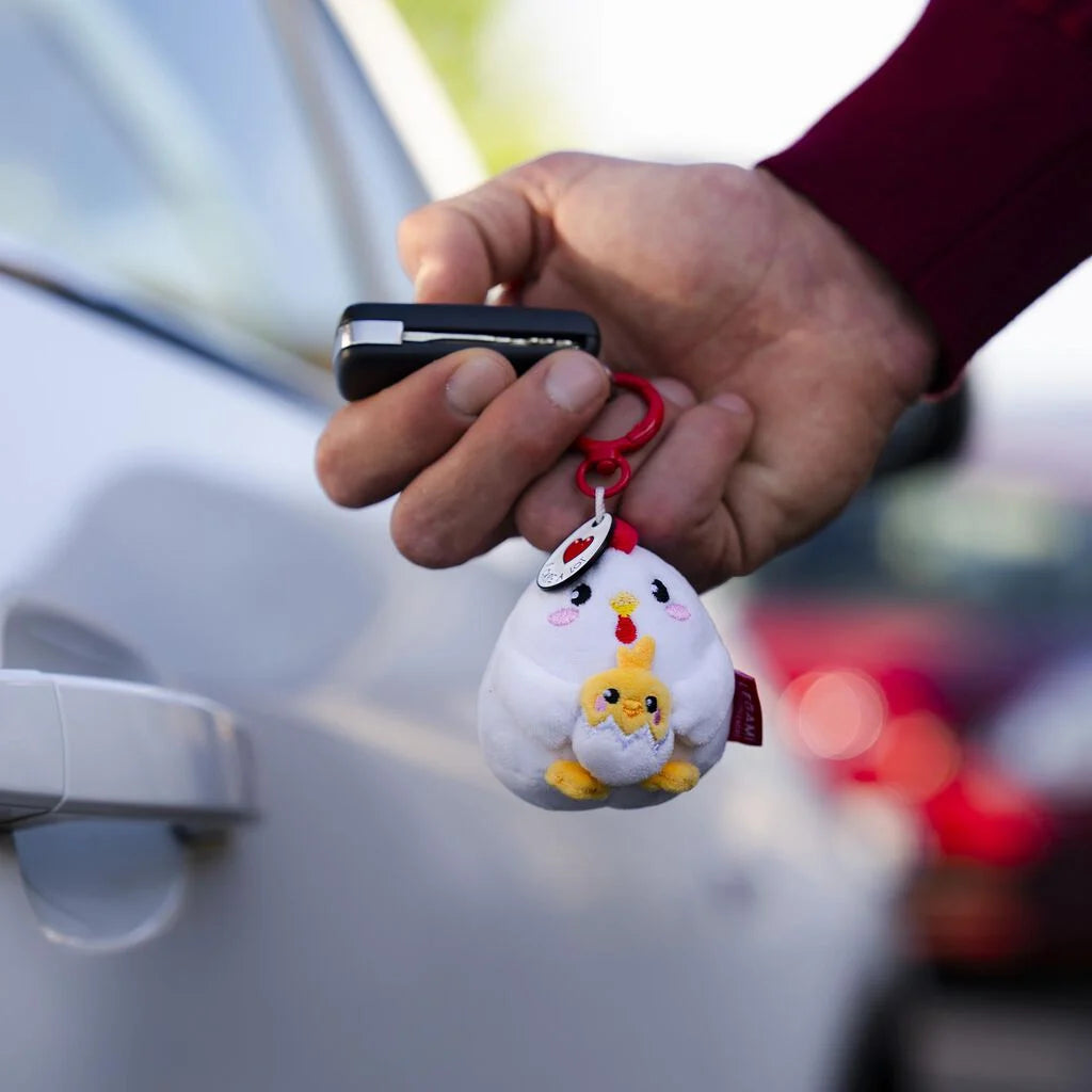 Super Soft! - Plush Key Ring - Hen - Tiny