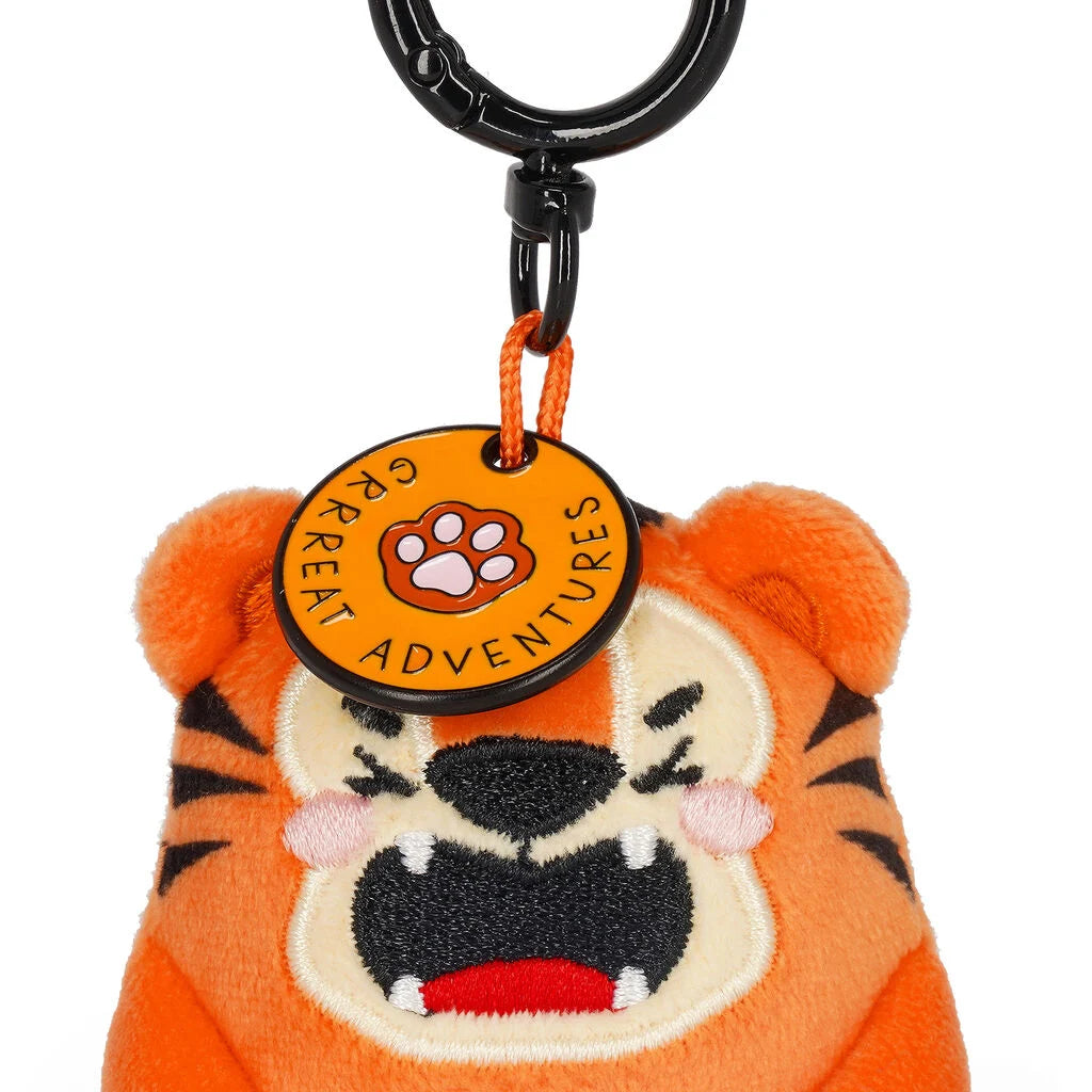 Super Soft! - Plush Key Ring - Tiger - Tiny