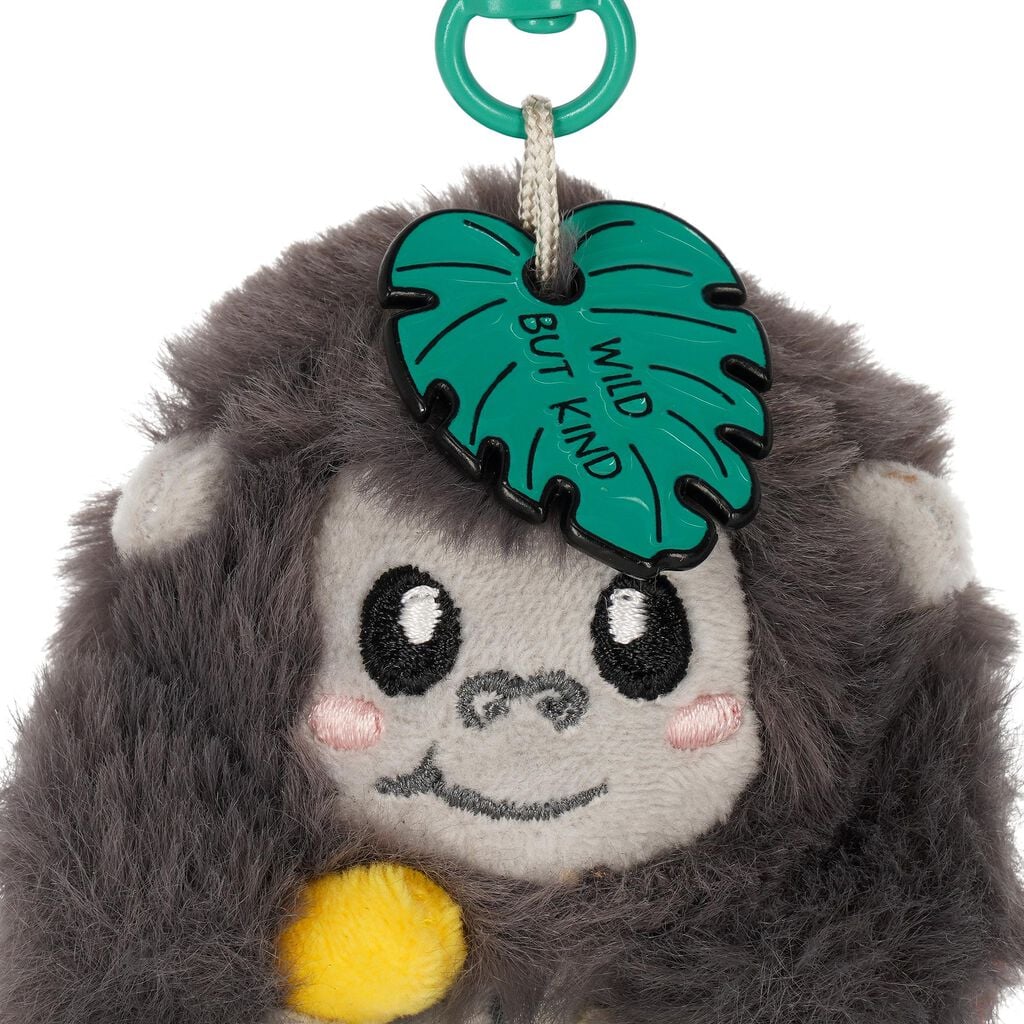 Super Soft! - Plush Key Ring - Gorilla - Tiny