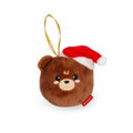 PLUSH CHRISTMAS DECORATION - HO-HO-HORNAMENTS - TEDDY