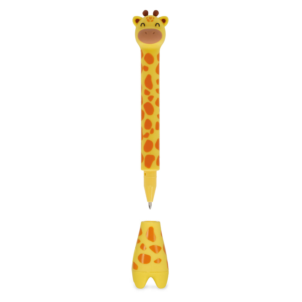 Penna a sfera con Base - GIRAFFE - 1 MM - BLUE INK
