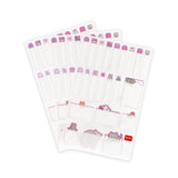 Set di 66 etichette adesive - Kitty