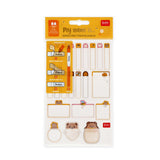 Set di 66 etichette adesive - Teddy