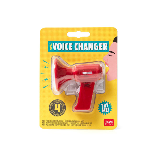 MINI VOICE CHANGER MEGAPHONE - MINI MEGAFONO CAMBIA VOCE