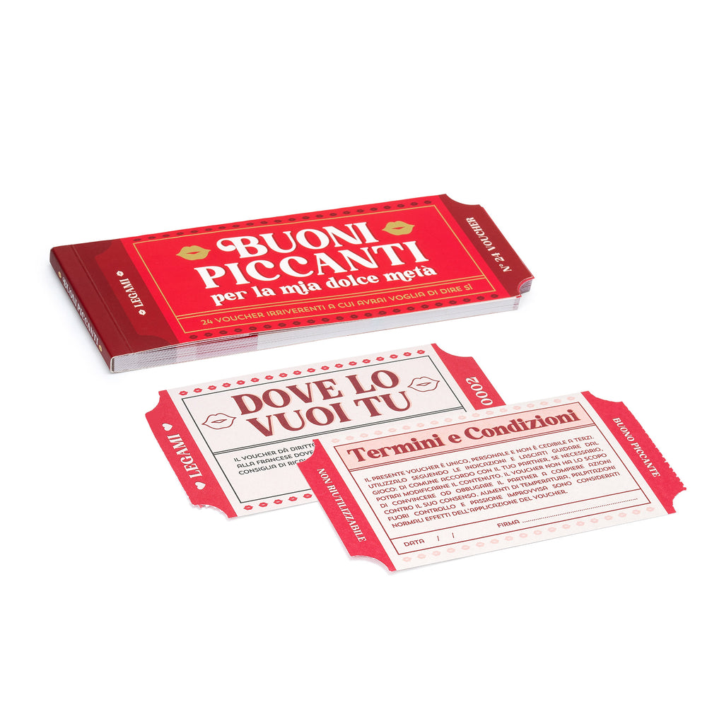 BLOCCHETTO DA 24 VOUCHER - Piccanti