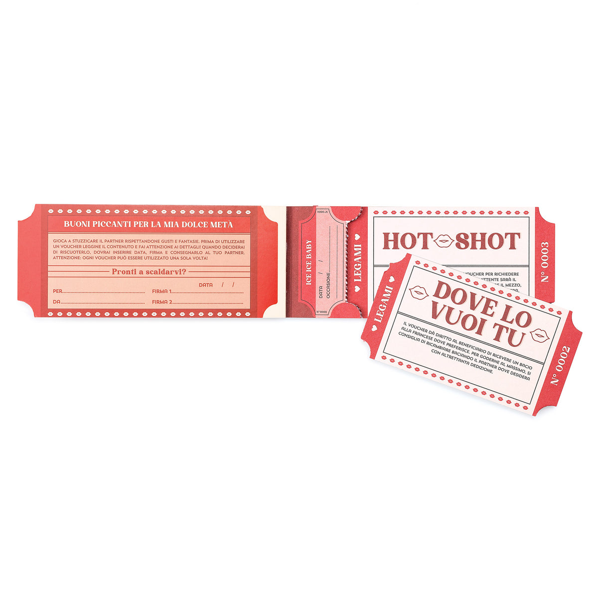 BLOCCHETTO DA 24 VOUCHER - Piccanti