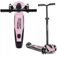 Highway Kick  5 - Monopattino 3 ruote con luci led - Rose