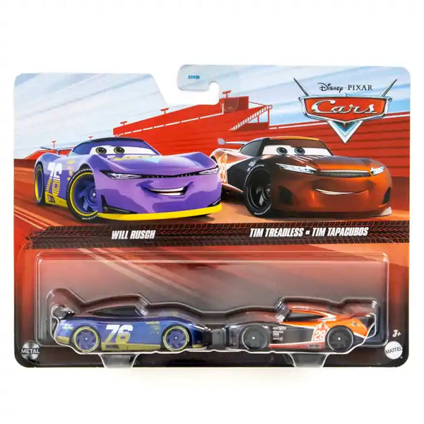 Cars 2-Pack Will Rusch + Tim Treadless HTX08