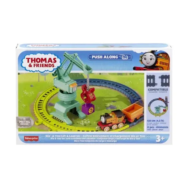 Thomas Friends Push Along Nia &Tess Lift Load Set HHV80