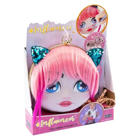 Coloring Pochette Influencer  Pink