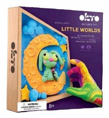 Wood&Craft DIY Little Worlds - Bunny Moon