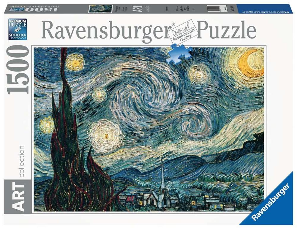 Van Gogh: Notte stellata - 1500 pezzi