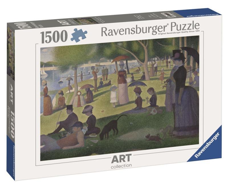 Seurat: Una domenica pomeriggio sull'isola della Grande-Jatte - 1500 pezzi