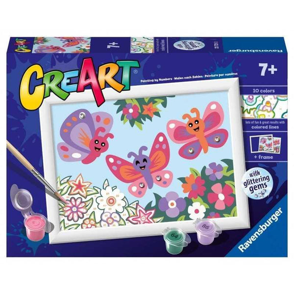 CreArt Serie E Classic - Farfalle glitter