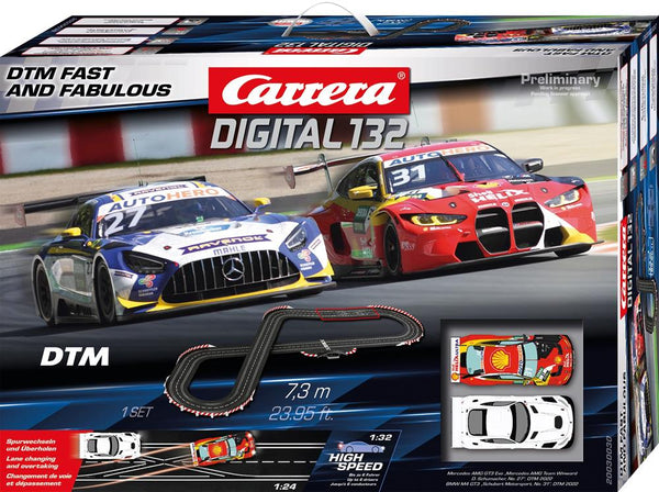 Fast and Fabulous Carrera Digital 132 pista elettrica per auto