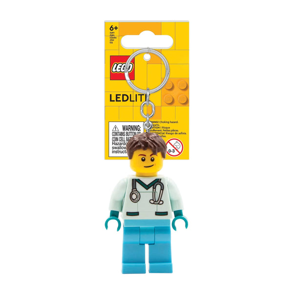 Lego Torcia - Portachiavi Dottore
