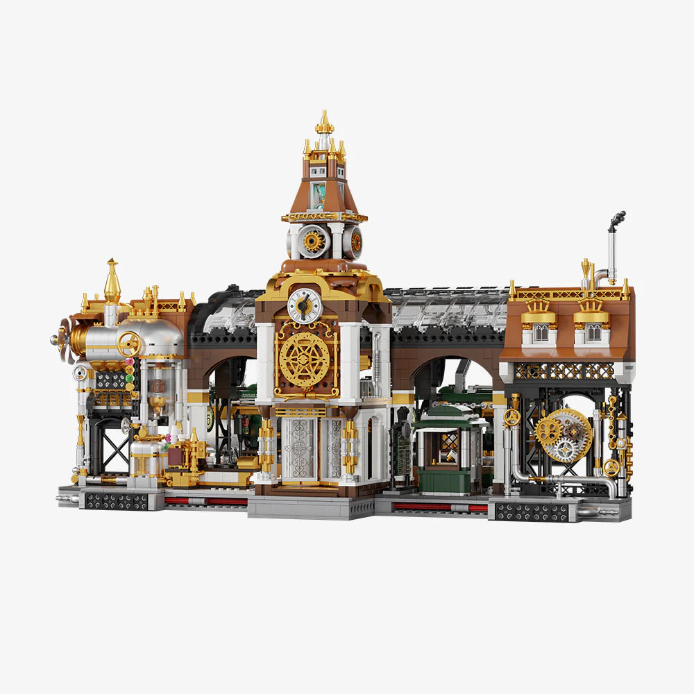 Steampunk Train Station