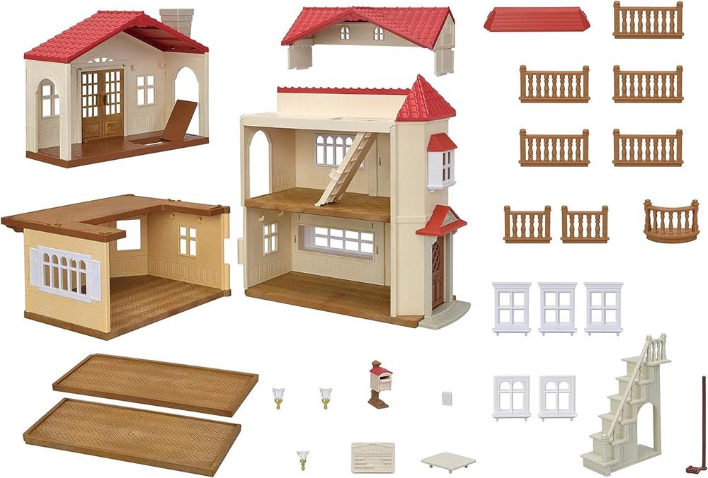 Sylvanian Families - Casa Grande Con Luci - Attico