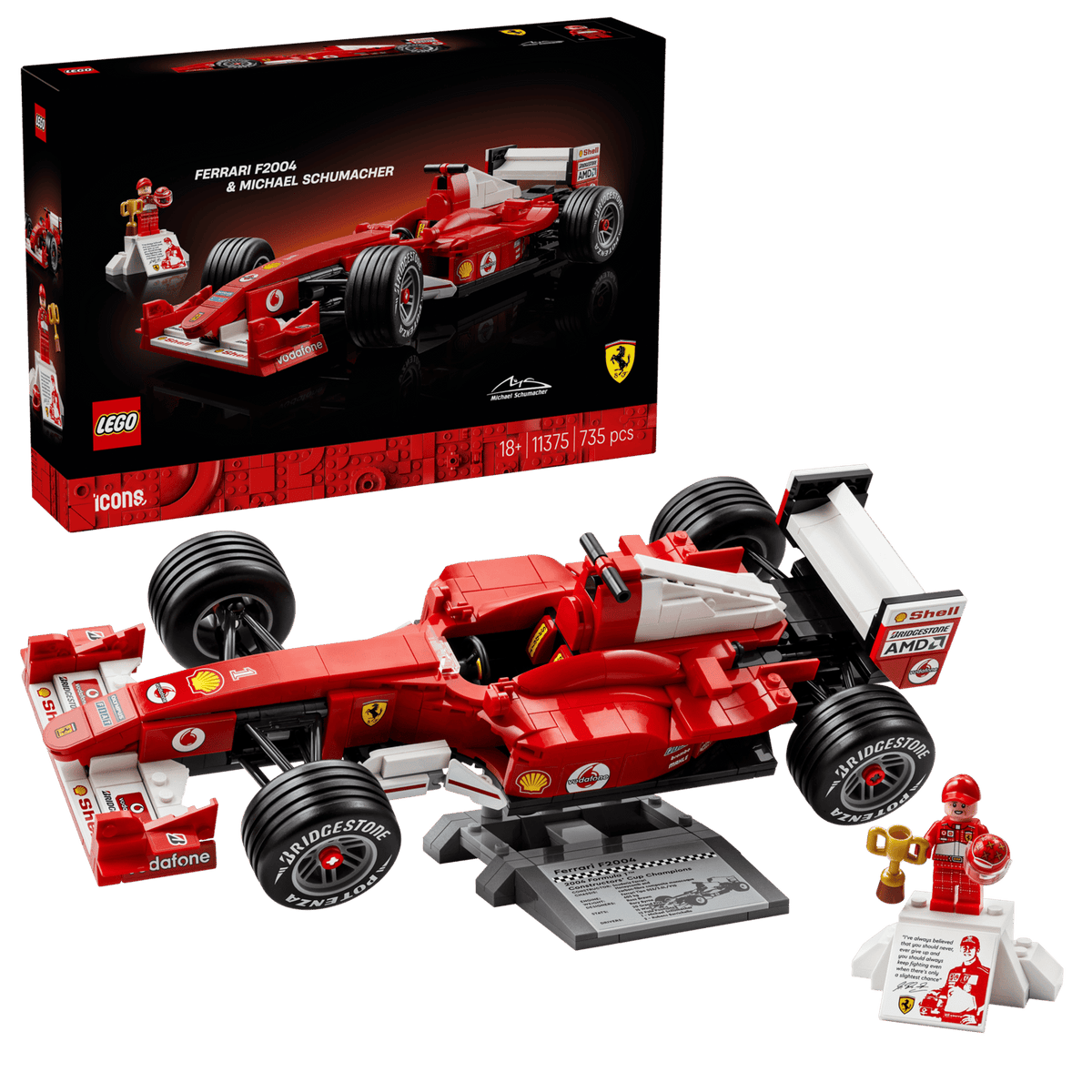 11375 Ferrari F2004 e Michael Schumacher