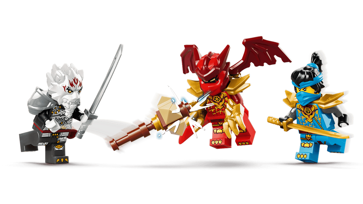 71863 Zilvar e Grimtak la Bestia Drago