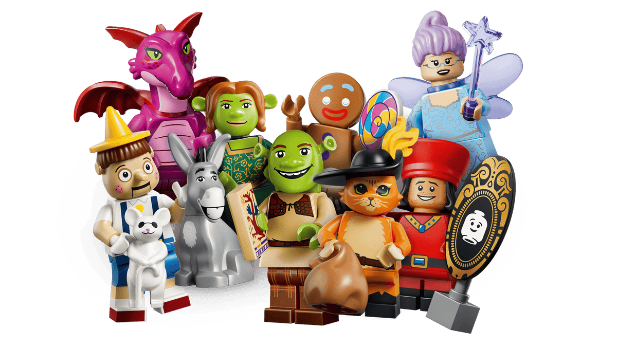 71053 Serie Shrek - serie completa 12 minifigure