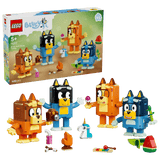 11217 Famiglia Bluey in mattoncini