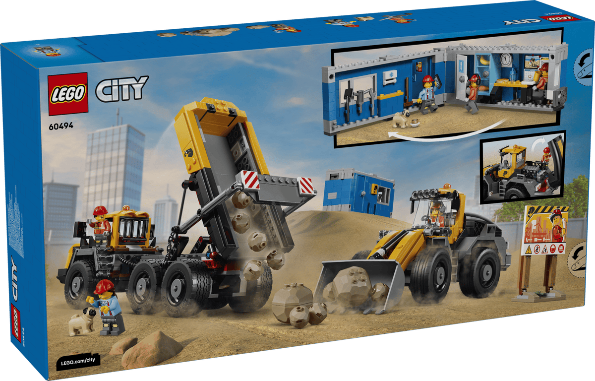 60494 Camion ribaltabile e pala meccanica