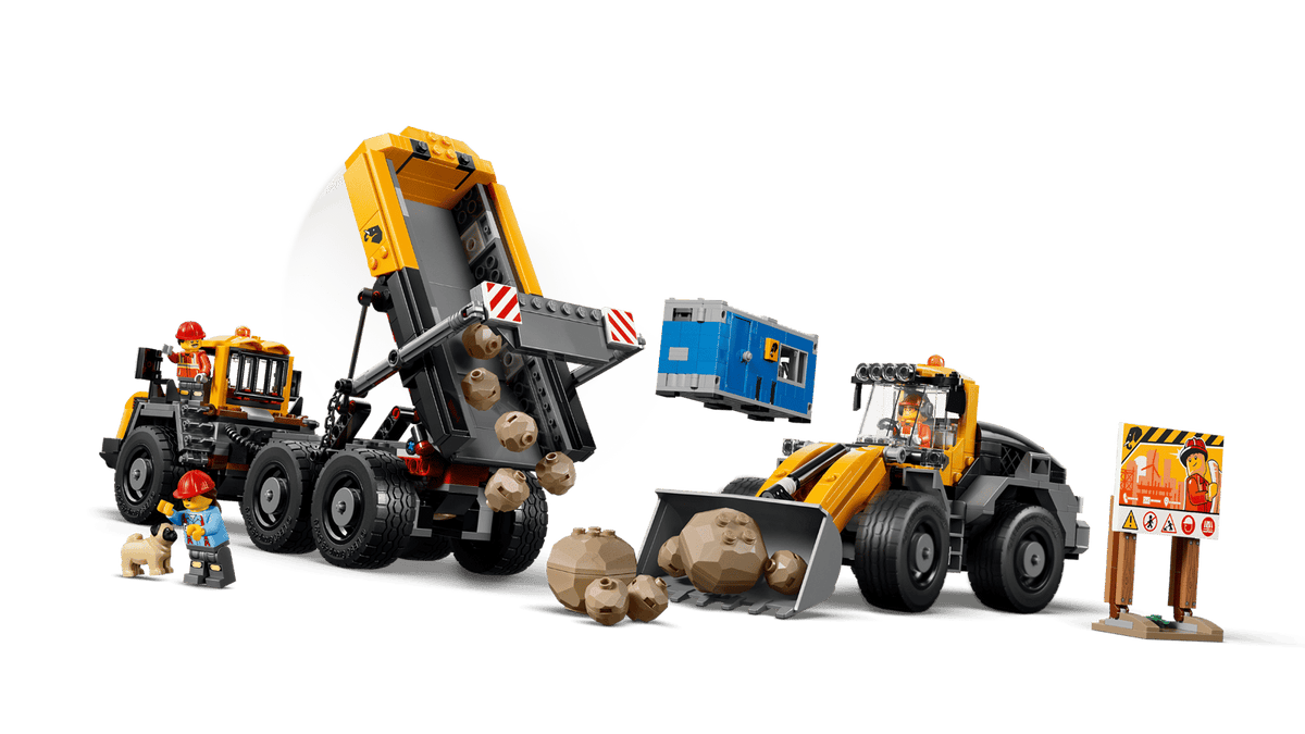 60494 Camion ribaltabile e pala meccanica