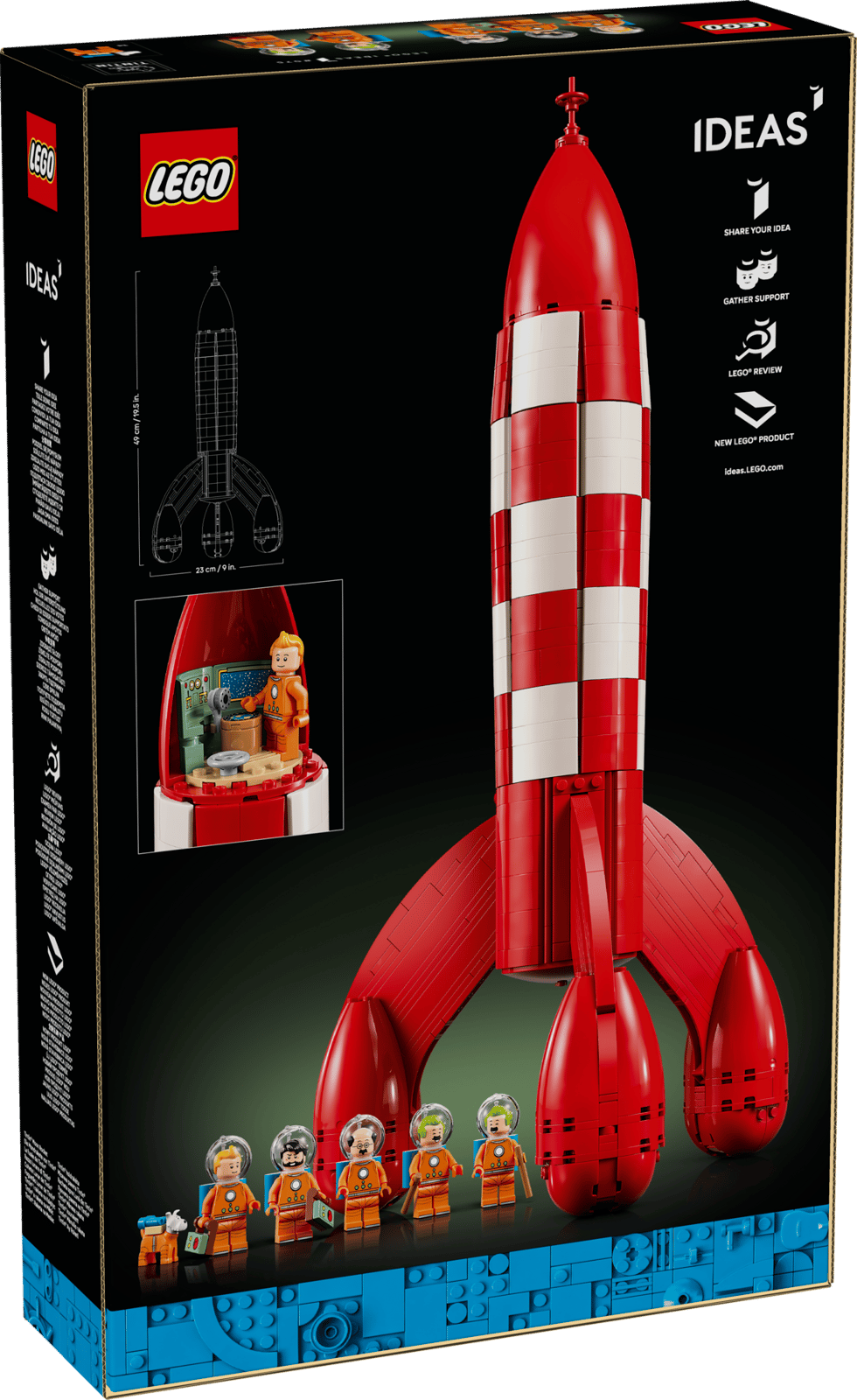 21367 Razzo lunare di Tintin