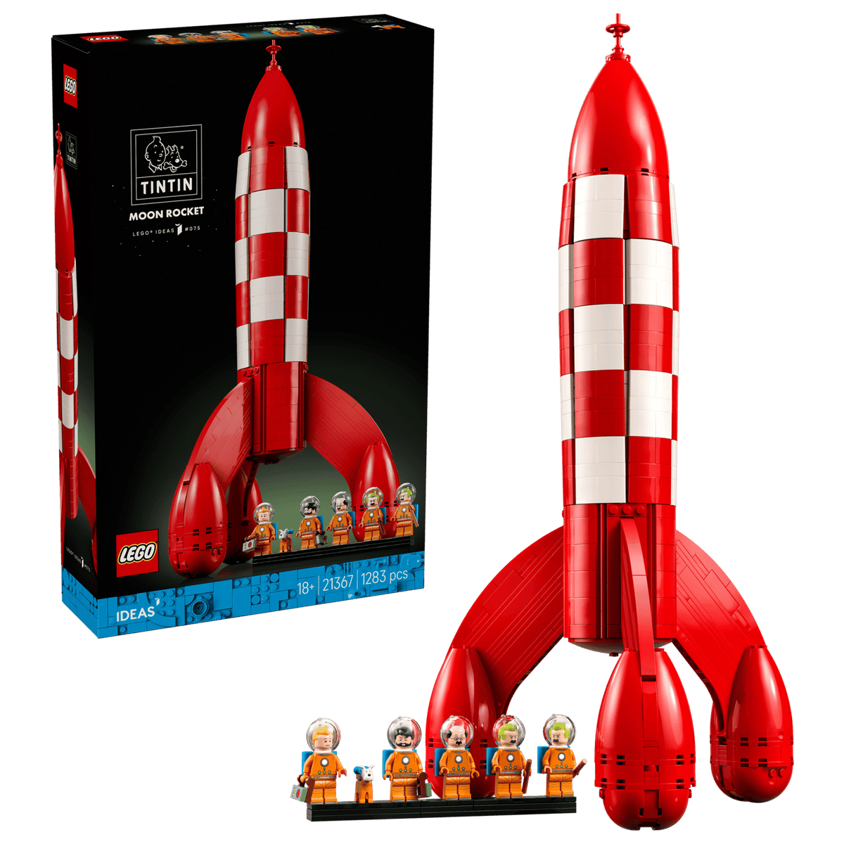 21367 Razzo lunare di Tintin