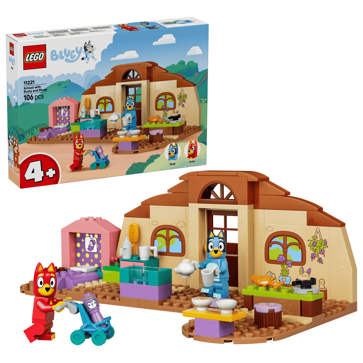 11221 A scuola con Rusty e Bluey
