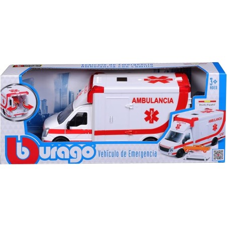 Bburago 1:50 Scale Car Collection - Italian Red Cross