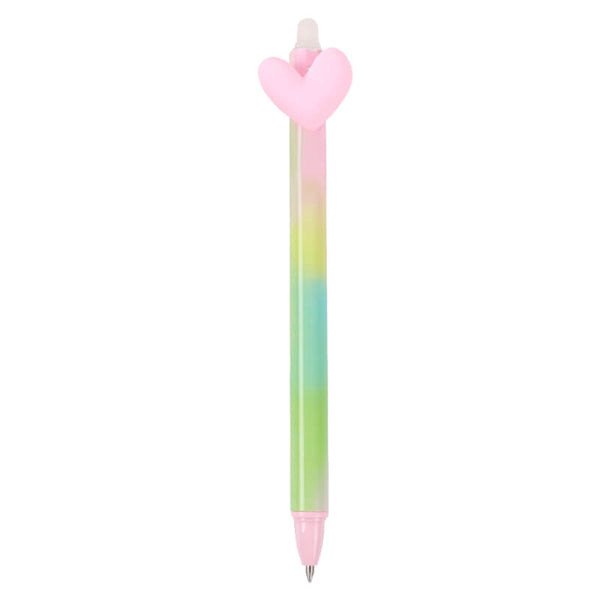 Penna cancellabile Cuore Rosa
