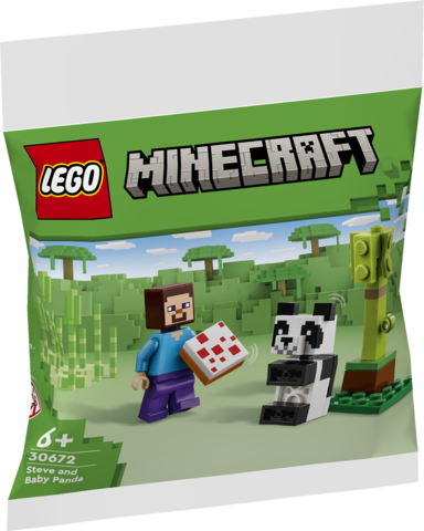 30672 Steve e Baby Panda