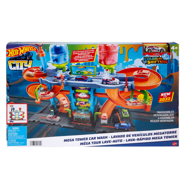 Hot Wheels Mega Tower Autolavaggio HDP05