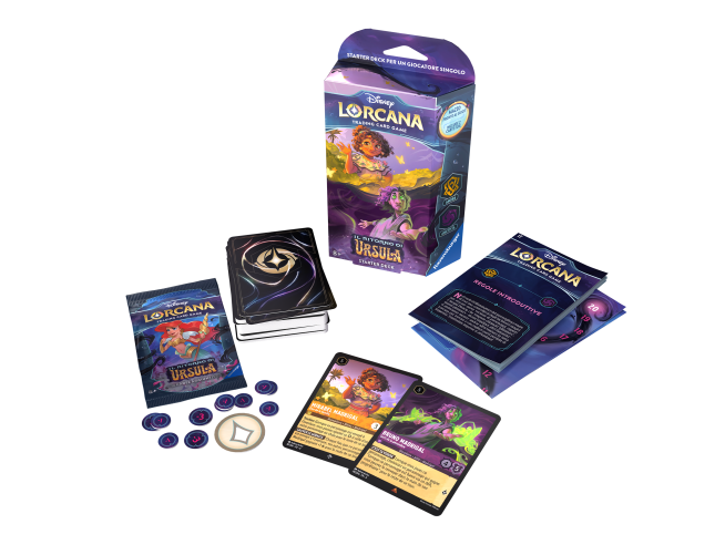 Lorcana - Ursula's Return - Starter Deck Amber Amethyst