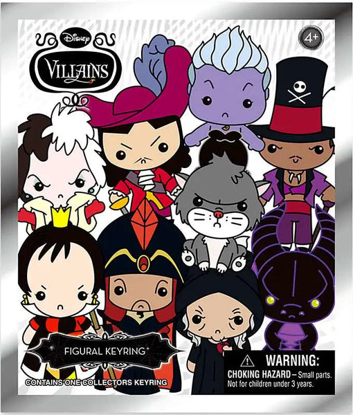 Disney VILLAINS Bag Clip - Portachiavi