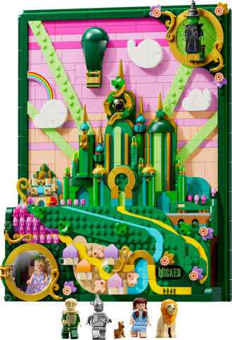 75685 Wall Art Città di Smeraldo