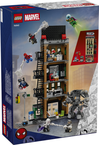 76342 Spider-Man vs. Mysterio: il Daily Bugle