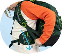 Zaino ErgoBag Front RunBear