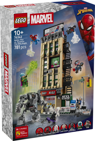 76342 Spider-Man vs. Mysterio: il Daily Bugle