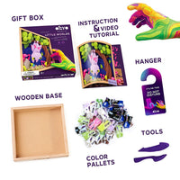 Wood&Craft DIY Little Worlds - Mommy troll