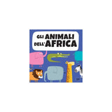 Gli Animali dell'Africa (Puzzle Scatola Tonda e Libro)
