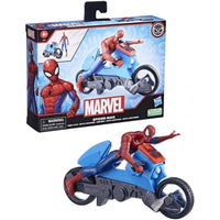 Spider-Man con Motocicletta